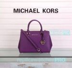 Knockoff Michael Kors Fashionable Style Purple Handbag At Lower Price
